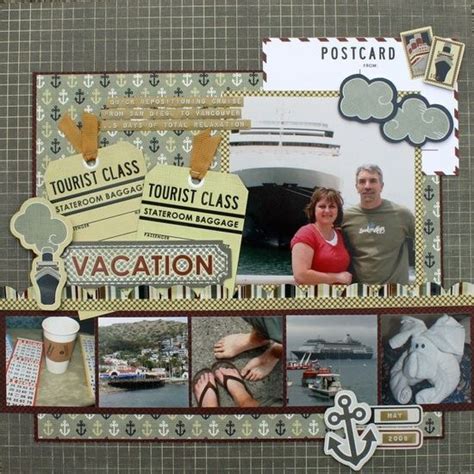 813 best Scrapbook - Travel Layouts images on Pinterest | Scrapbooking ...