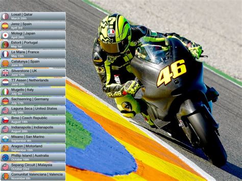 MotoGP 2011 Calendar Wallpaper para Mac - Download