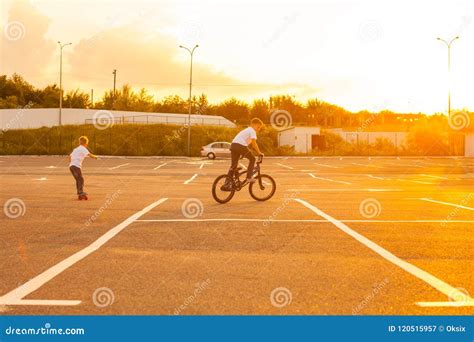 Bmx biking stunts stock image. Image of male, action - 120515957