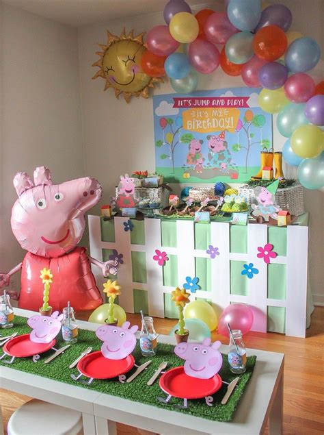 Peppa pig party – Artofit