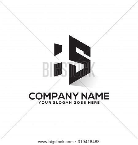 Hs Initial Logo Vector & Photo (Free Trial) | Bigstock