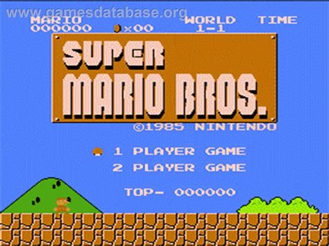 Super Mario Bros. - Nintendo NES - Games Database