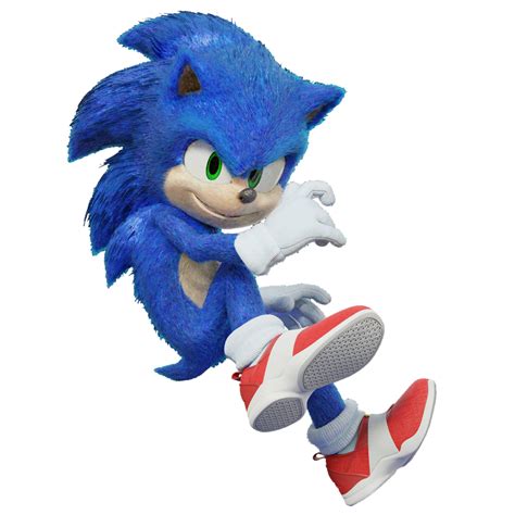 Sonic Movie Render Png