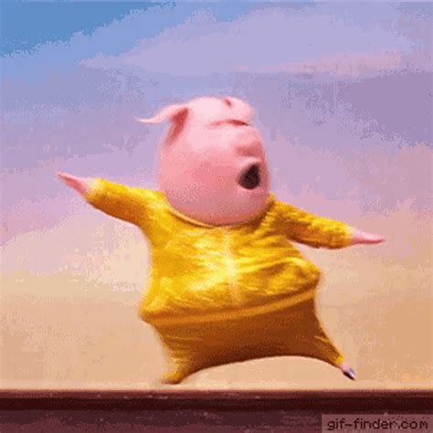 Dance Happy GIF - Dance Happy Pig - Discover & Share GIFs