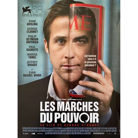 THE IDES OF MARCH French Movie Poster - 15x21 in. - 2011