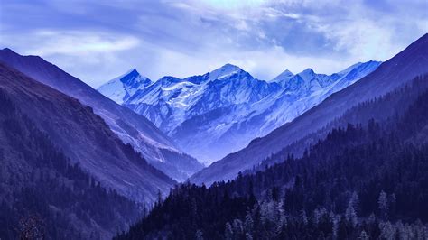 1920x1080 Snowy Blue Mountains 4k Laptop Full HD 1080P ,HD 4k ...