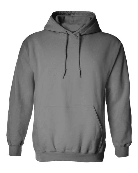 Dark Grey Hoodie Jacket without Zipper – Cutton Garments