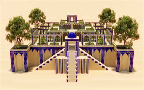 ArtStation - Hanging Gardens of Babylonia | Game Assets