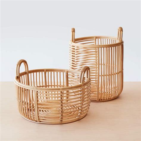 The - Citizenry - Java Rattan Baskets