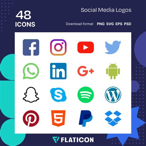 social media logos png free download - Intensive Weblog Diaporama