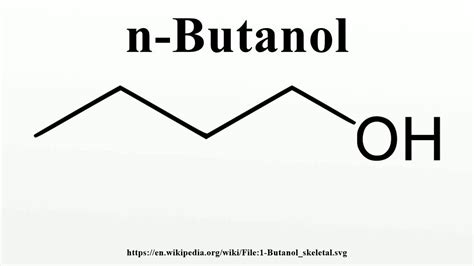 Butanol Bond Line Structure