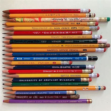 Paul Baribeau's pencil collection : r/pencils