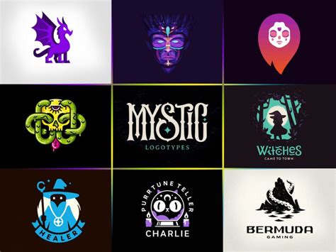 19 Static & Animated Inspiring Mystic Logo Design Ideas - Designbolts