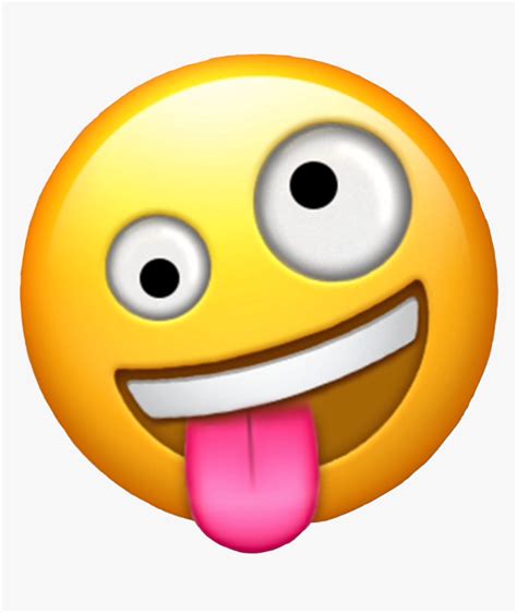 #emoji #silly #art #interesting #fun #freetoedit - Crazy Face Emoji Png ...