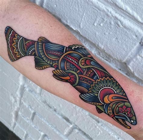 Aggregate more than 63 brook trout tattoo - in.cdgdbentre