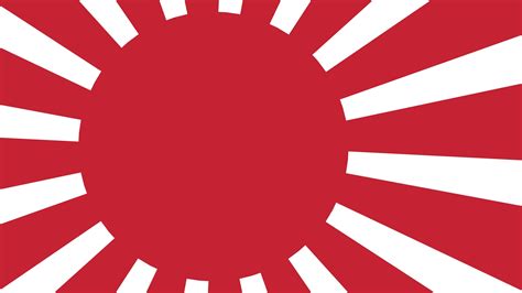 Imperial Japanese Navy Flag, Rising Sun Flag, Empire of Japan Flag with ...