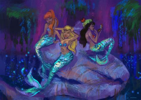 Mermaids from Peter Pan by DreamyNatalie on DeviantArt