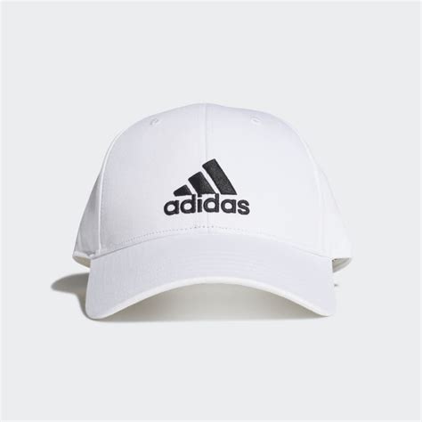 adidas COTTON BASEBALL CAP - White | adidas Philippines