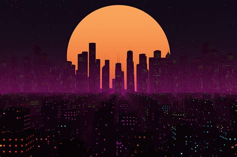 Pixel City Wallpapers - Wallpaper Cave