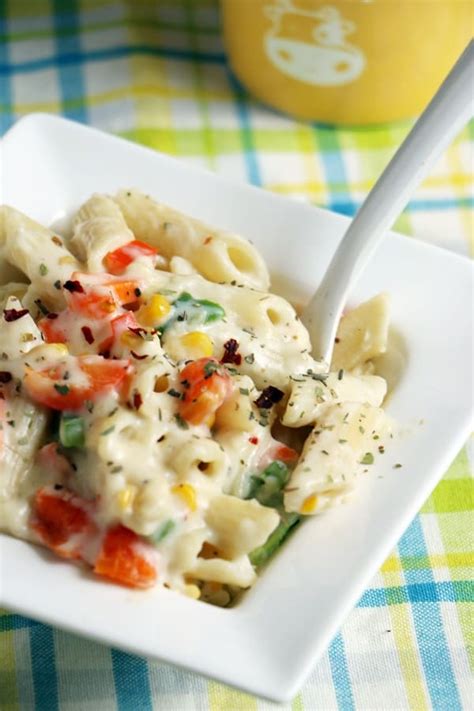 White sauce pasta- Bechamel Sauce Pasta | Cook Click N Devour!!!