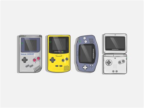 Game Boy Evolution by Jack Royle on Dribbble