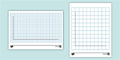 Blank Line Graph Template For Kids | Make Your Own Chart