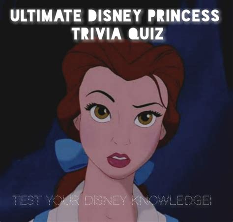 Ultimate Disney Princess Trivia - Test | Quotev