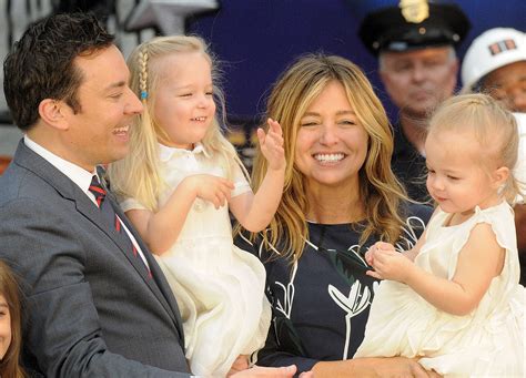 Jimmy Fallon Brings Cute Daughters to Ride Opening