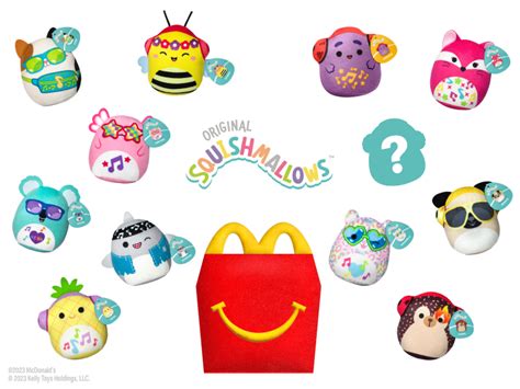 McDonald’s Squishmallows Happy Meal Is Here: See the Toys