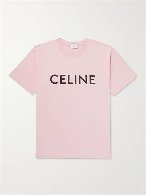 Celine Homme Logo-Print Cotton-Jersey T-Shirt - ShopStyle