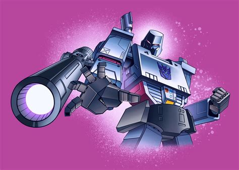 Daniel Aguilera - Transformers G1 Decepticon Megatron - Fanart