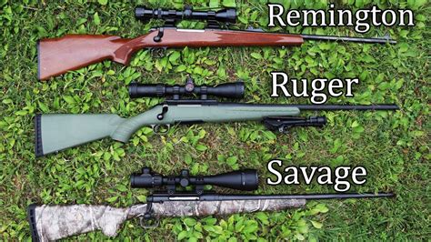 Top Deer Hunting Rifles - The Deer Hunting