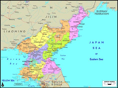 North Korea Maps | Printable Maps of North Korea for Download