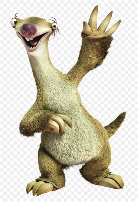 Sid Scrat Sloth Manfred Ice Age, PNG, 3008x4410px, Sid, Carnivoran ...