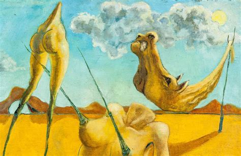 SALVADOR DALI Spanish 1904-1989 Oil Surrealism