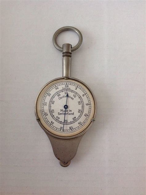 Vintage Swiss Opisometer Map Measure Wheel | #1778578791