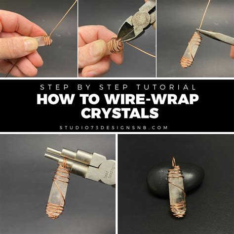 How to Wire-Wrap Crystals [Step by Step] | Studio 73 Designs