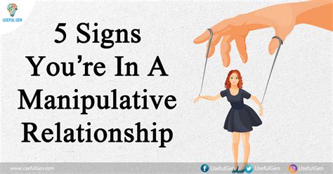 5 Signs You’re In A Manipulative Relationship