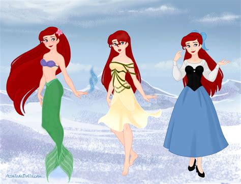 Ariel Dolls (simple) by M-Mannering on DeviantArt