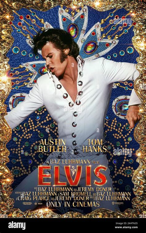 Elvis 2022. Elvis Movie Poster. Austin Butler Stock Photo - Alamy