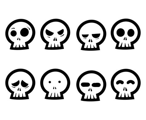 Free Cartoon Skull Vectors Vector Art & Graphics | freevector.com