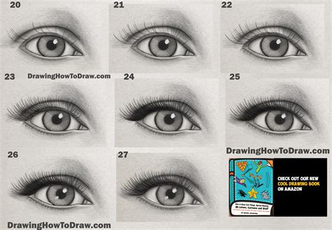 How To Draw Realistic Eye Step By Step - The Illustrai: Tutorial: How ...