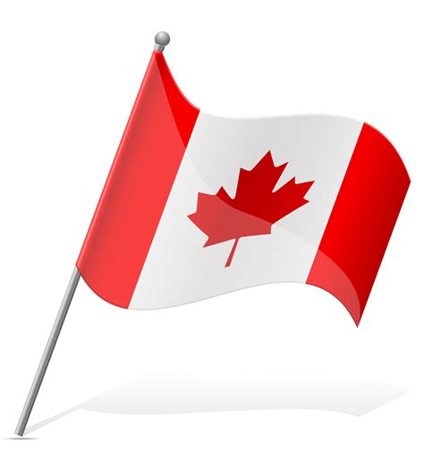 flag of Canada vector illustration 516565 Vector Art at Vecteezy