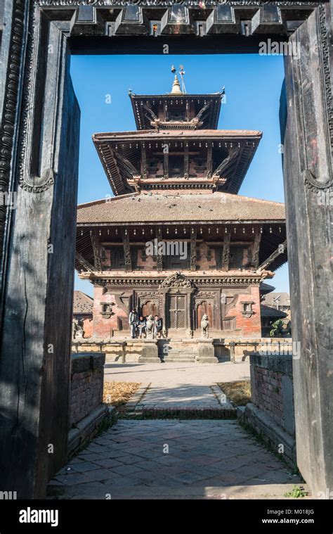 Temple Panauti, Nepal, Asia Stock Photo - Alamy