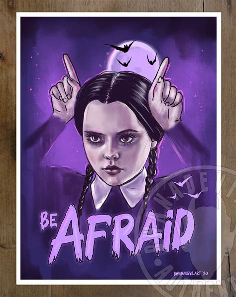 Wednesday Addams Printable Pictures