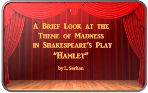 The Theme of Madness in Shakespeare's "Hamlet" - Owlcation