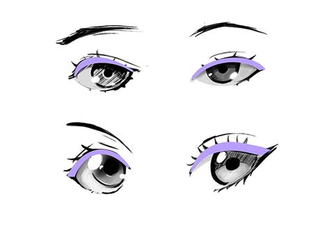 How To Draw Anime Eyes From Different Angles : You'll learn how to draw ...