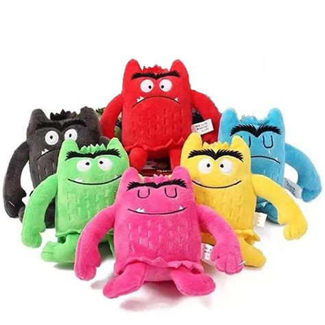 Buy Monster Plush Toys, My Emotional Little Monster Cartoon Doll, Blue ...