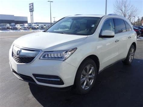 Photo Image Gallery & Touchup Paint: Acura Mdx in White Diamond Pearl ...