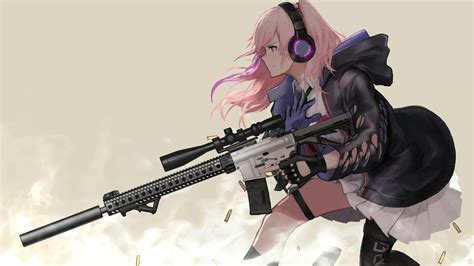 ST AR-15 Girls’ Frontline Live Wallpaper - MoeWalls